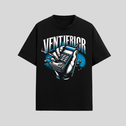 GRAPHIC HEAVY WEIGHT TEE - BLACK